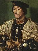 GOSSAERT, Jan (Mabuse) Portrait of Baudouin of Burgundy - Oil on panel Staatliche Museen oil painting